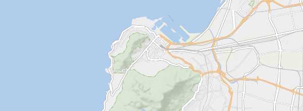 Map of Cape Town