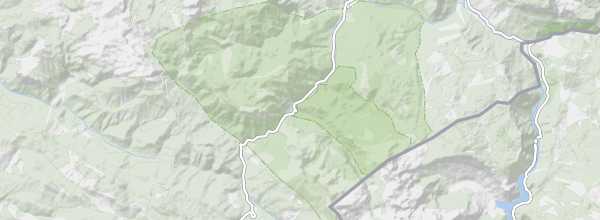 Map of Sutjeska National Park
