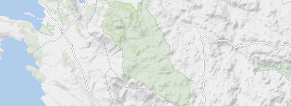 Map of Lovćen National Park