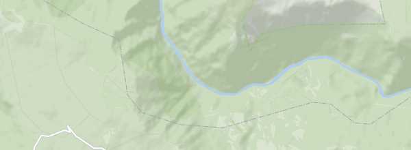 Map of Tara Canyon