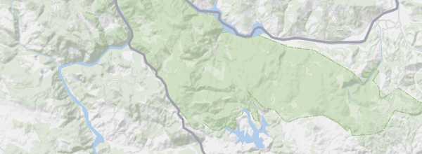 Map of Tara National Park