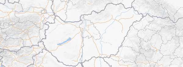 Map of Hungary