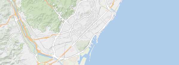 Map of Barcelona