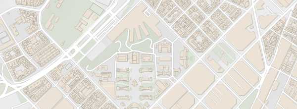 Map of Sant Pau Hospital