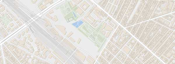Map of Clichy-Batignolles Park