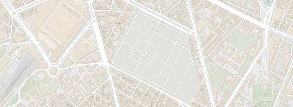 Map of Montparnasse Cemetery