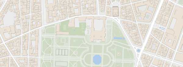 Map of Luxembourg Palace