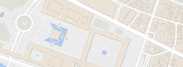 Map of Louvre Museum