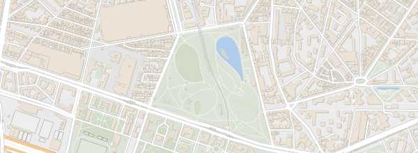 Map of Montsouris Park