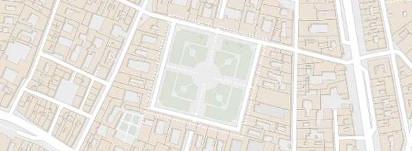 Map of Place des Vosges