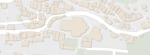 Map of Sainte-Foy Abbey, Conques