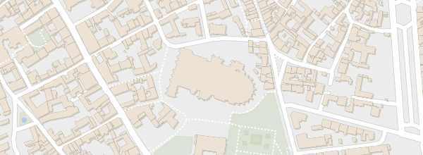 Map of Bourges Cathedral