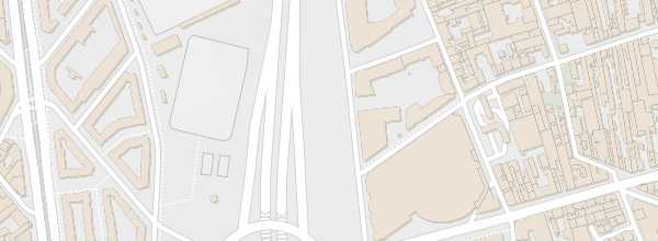 Map of Montreuil Flea Market