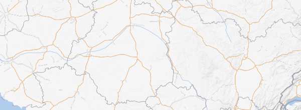 Map of Central France