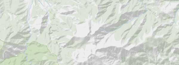 Map of Canigou Massif