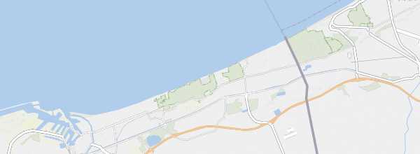 Map of Flanders Dunes