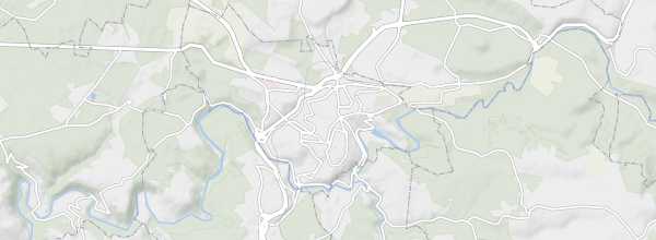 Map of Rodez