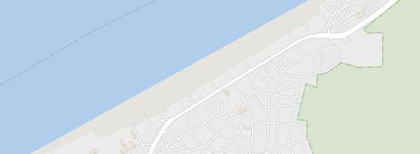 Map of Beaches of La Panne