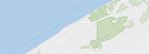 Map of Beaches of Koksijde