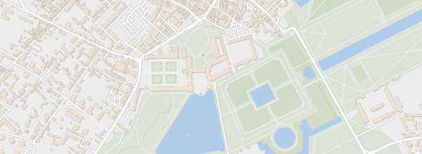Map of Fontainebleau Palace
