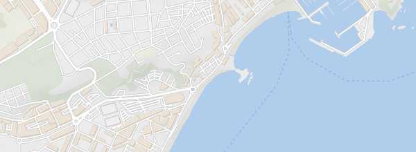 Map of Blanes Beaches