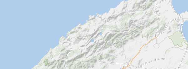 Map of Serra de Tramuntana