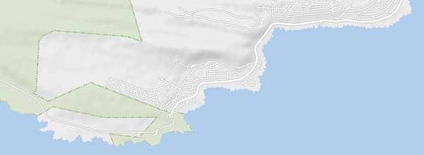 Map of Cape Agulhas