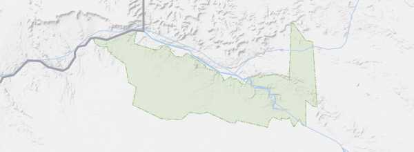 Map of Augrabies Falls National Park