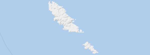 Map of Paxi and Antipaxi