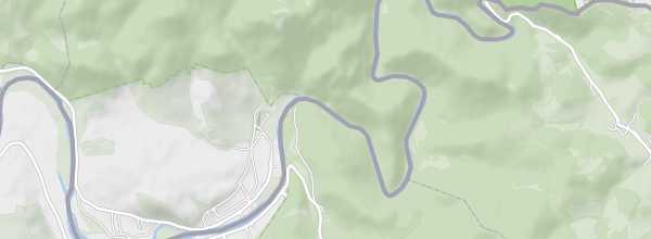 Map of Dunajec Gorge
