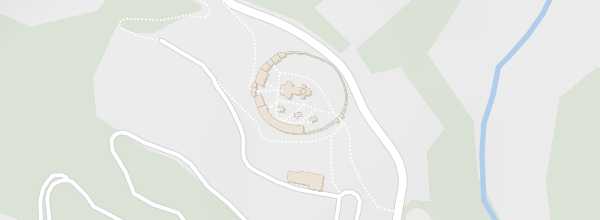 Map of Studenica Monastery