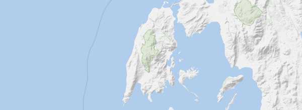 Map of Lefkada