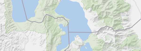 Map of Lake Prespa