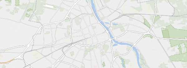 Map of Warsaw