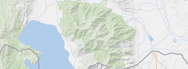 Map of Pelister National Park