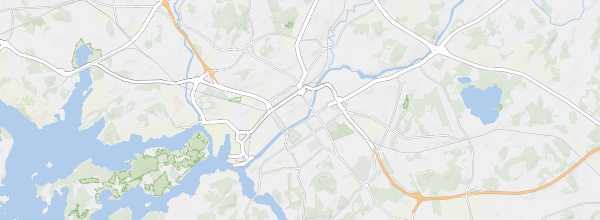 Map of Turku