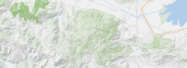 Map of Mount Oeta