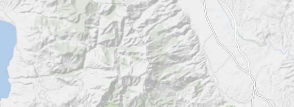 Map of Taygetos Massif