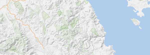 Map of Parnon Massif