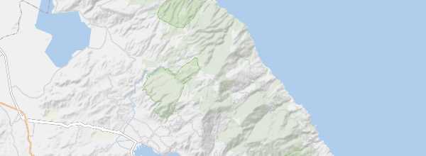 Map of Mount Pelion