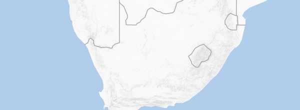 Map of Central South Africa