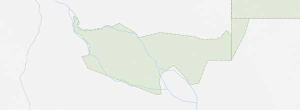 Map of Moremi Reserve