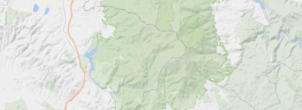 Map of Mount Vitocha