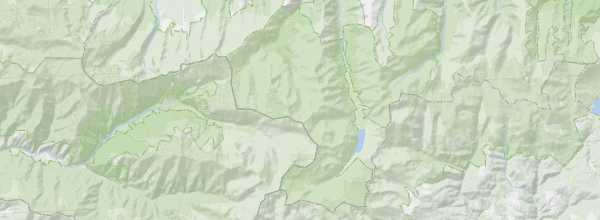 Map of Rila Mountains