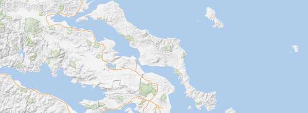 Map of Euboea