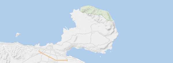 Map of Akrotiri Peninsula