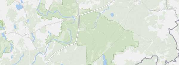 Map of Dzukija National Park