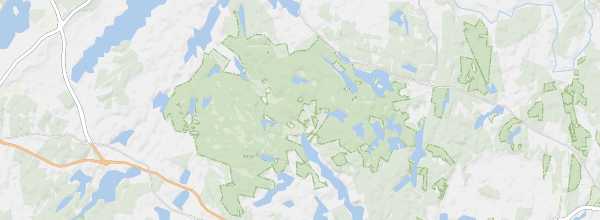 Map of Nuuksio National Park