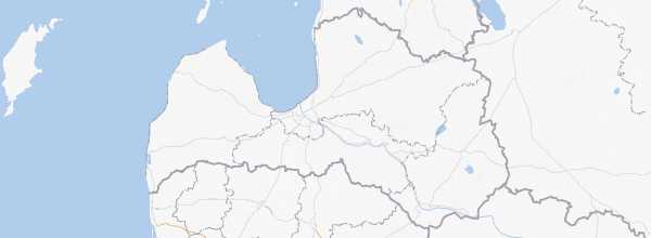 Map of Latvia