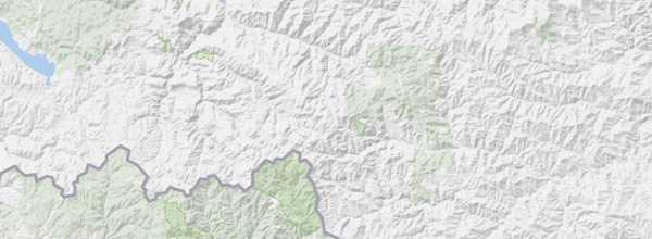 Map of Rhodopes